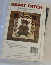 Beary Patch Wallhanging Quilt