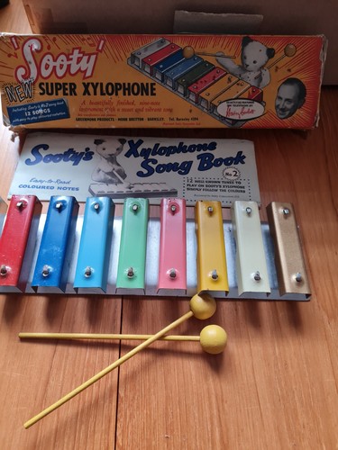 Sooty vintage super xylophone - vintage,