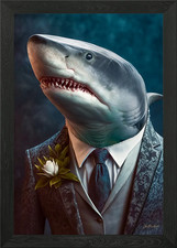 Great White Shark Portrait