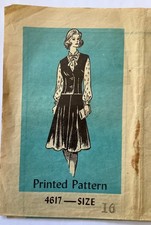 Printed Pattern 4617 Sewing
