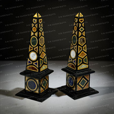 20" two pcs Marble Obelisk