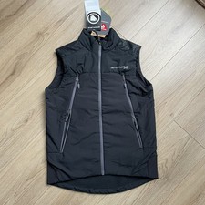 NWT Endura MT500 Freezing Point Cycling Gilet Black Reflective Thermal Vest