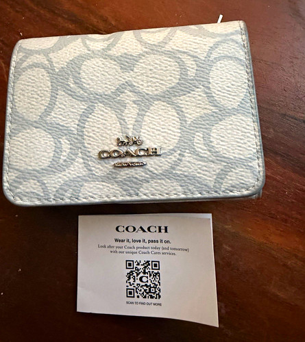 Coach logo canvas card - logo,