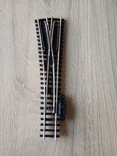 Graham Farish N Gauge Medium Radius Left Point. Nickel Silver 