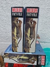 Wildlife Animal Fact Files Binders X 3 colourful photographs