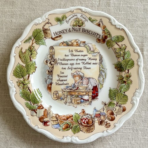 Brambly hedge recipe - recipe, plate