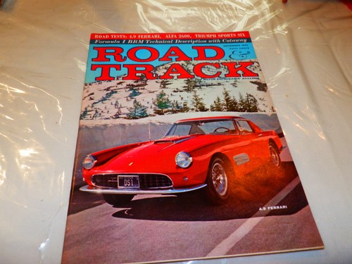 Road track magazine december - track,