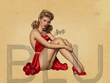 Sailor Jerry Pretty Girl 11 x