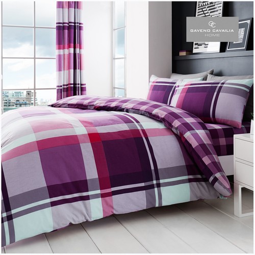 Luxury check duvet covers - luxury,