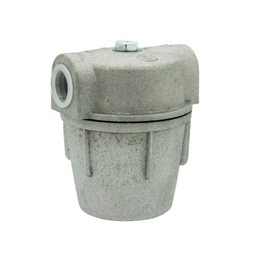 Oil tank aluminium - 3/8", filter