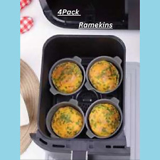 4pcs Silicone Ramekins for Air
