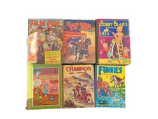 6 Vintage Children's Annuals 1950s