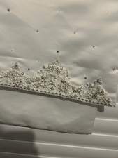 White Satin Table Runner with