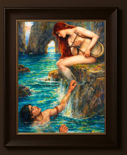 7x5 pre raphaelite the - the, siren