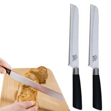 2 Pack Serrated Bread Knife