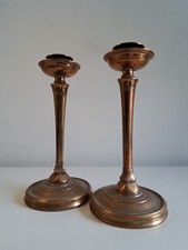Antique Copper candlesticks -