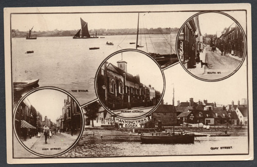 Postcard manningtree - postcard,
