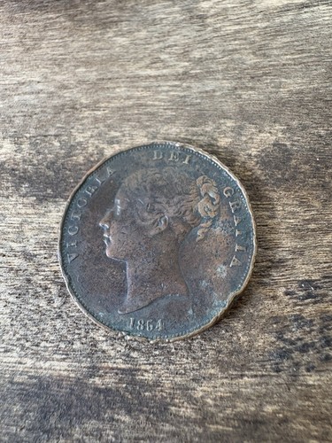 1854 victoria copper - 1854,