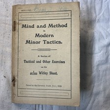 WWI memorabilia: Mind and