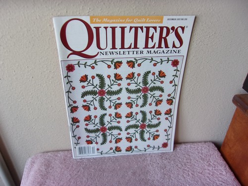 Quilter newsletter magazine - quilter's,