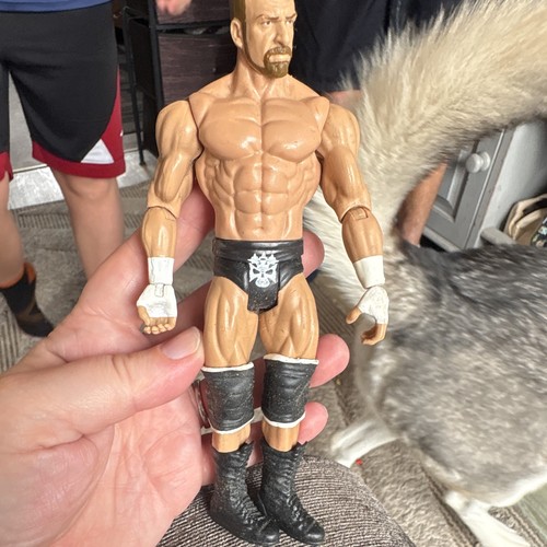 Wrestling action figure black - figure,