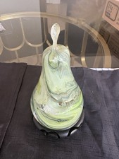 Alum Bay Glass Swirl Pear