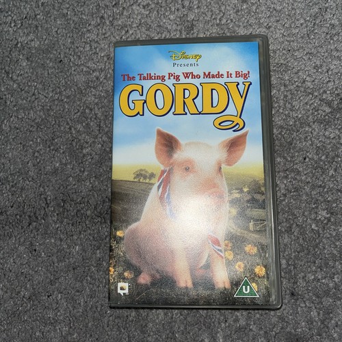 Disney gordy vhs tape - disney, (1995)