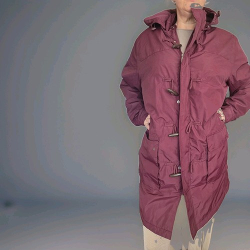 Cotton traders damson hooded - cotton,