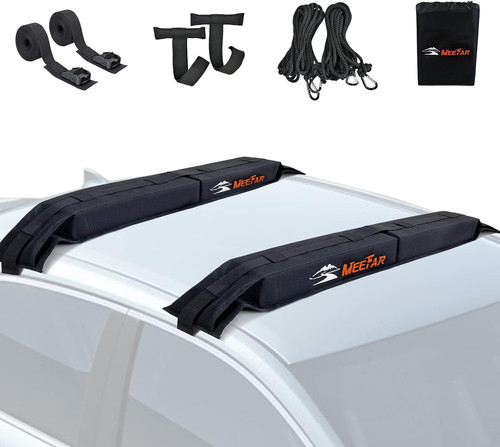 Universal soft roof rack pads - soft,
