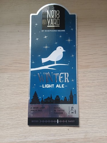 No18 yard winter light ale - no18,
