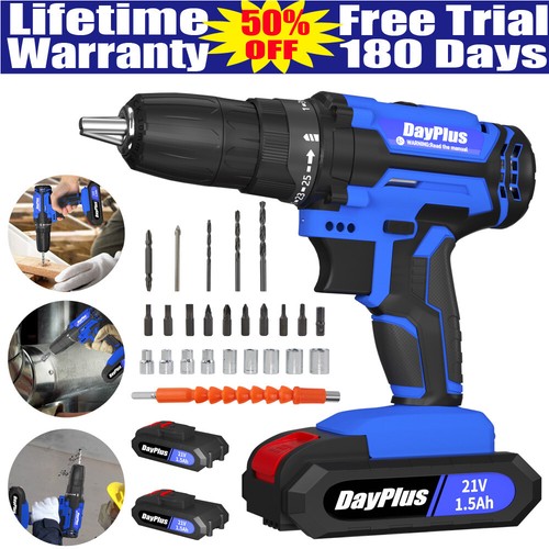 21v cordless hammer drill - 21v,