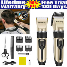 Hair Clippers Mens Beard Trimmers Shaver Professional Electric Machine Cordless