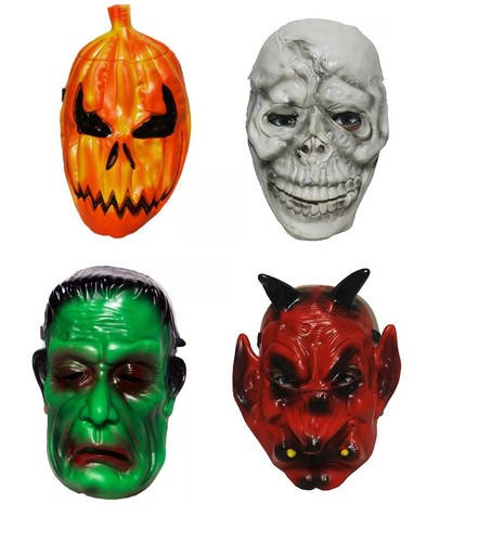 Horror mask scary rubber latex - mask,