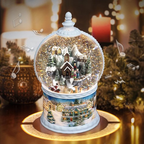 Christmas snow globes - christmas, globes,