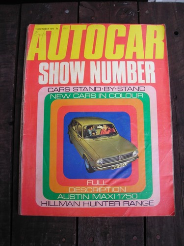 Vintage autocar magazine - vintage,
