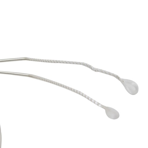 New clear nylon silver - new,