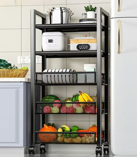 Tier kitchen storage trolley - 5,