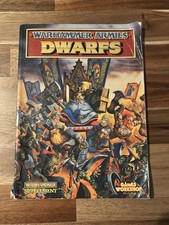 Warhammer Armies Dwarfs Fantasy Games Workshop 1993 Vintage Supplement Book