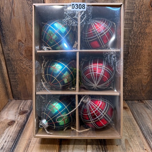 Pottery barn plaid glass - pottery,