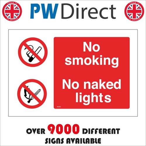 Sign smoking naked - sign,