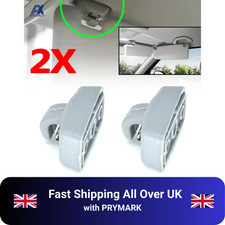 1 Pair Sun Visor Clip FOR VW