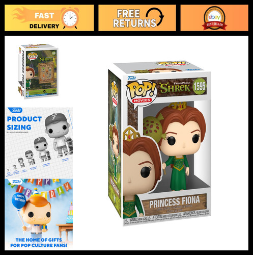Shrek fiona funko - shrek, pop!