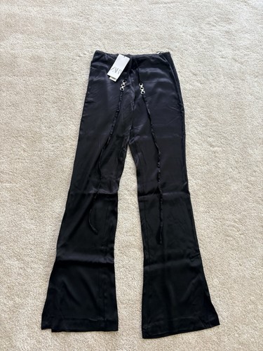 Zara black silk - zara,