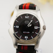 Animal Mens Watch Black Orange