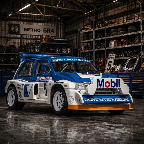 1985 metro 6r4 rally car - metro,