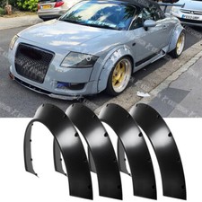 For Audi TT RS A3 A4 Fender Flares Extra Wide JDM Body Kit Wheel Arch Mudguard