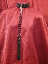 Bondage Collar And Lead Adult