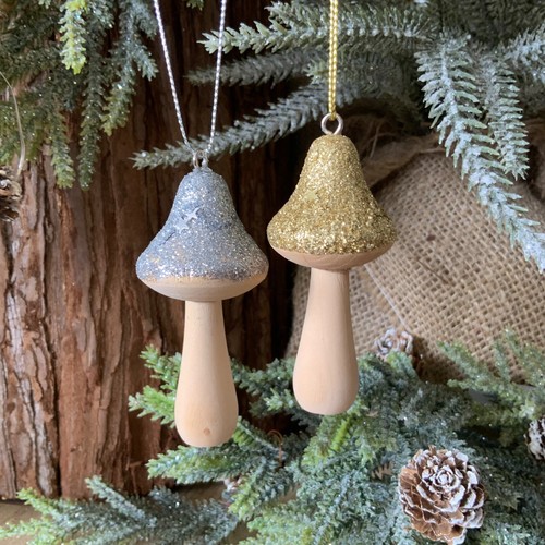 Gold silver glitter - glitter, wooden