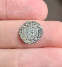 Elizabeth 1st penny hammered - 1st,