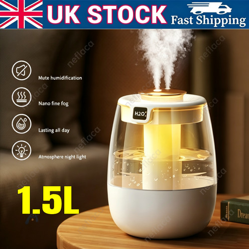 Cool mist air humidifier 5l - mist, 1.5l